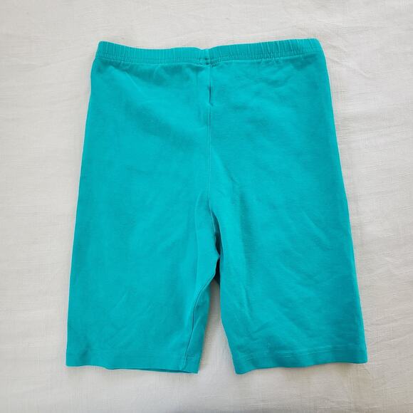 Vintage Aqua Green Biker Shorts kids 10/12 - Picture 5 of 5